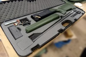 Разобранный Strasser RS14 в кейсе с ложементом